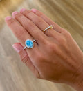 Larimar Oval Ring