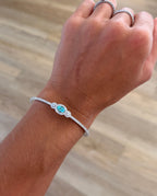 Single GIA Paraiba Tourmaline Bangle
