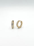 In and Out 3ct Diamond Hoop Earrings - PREORDER