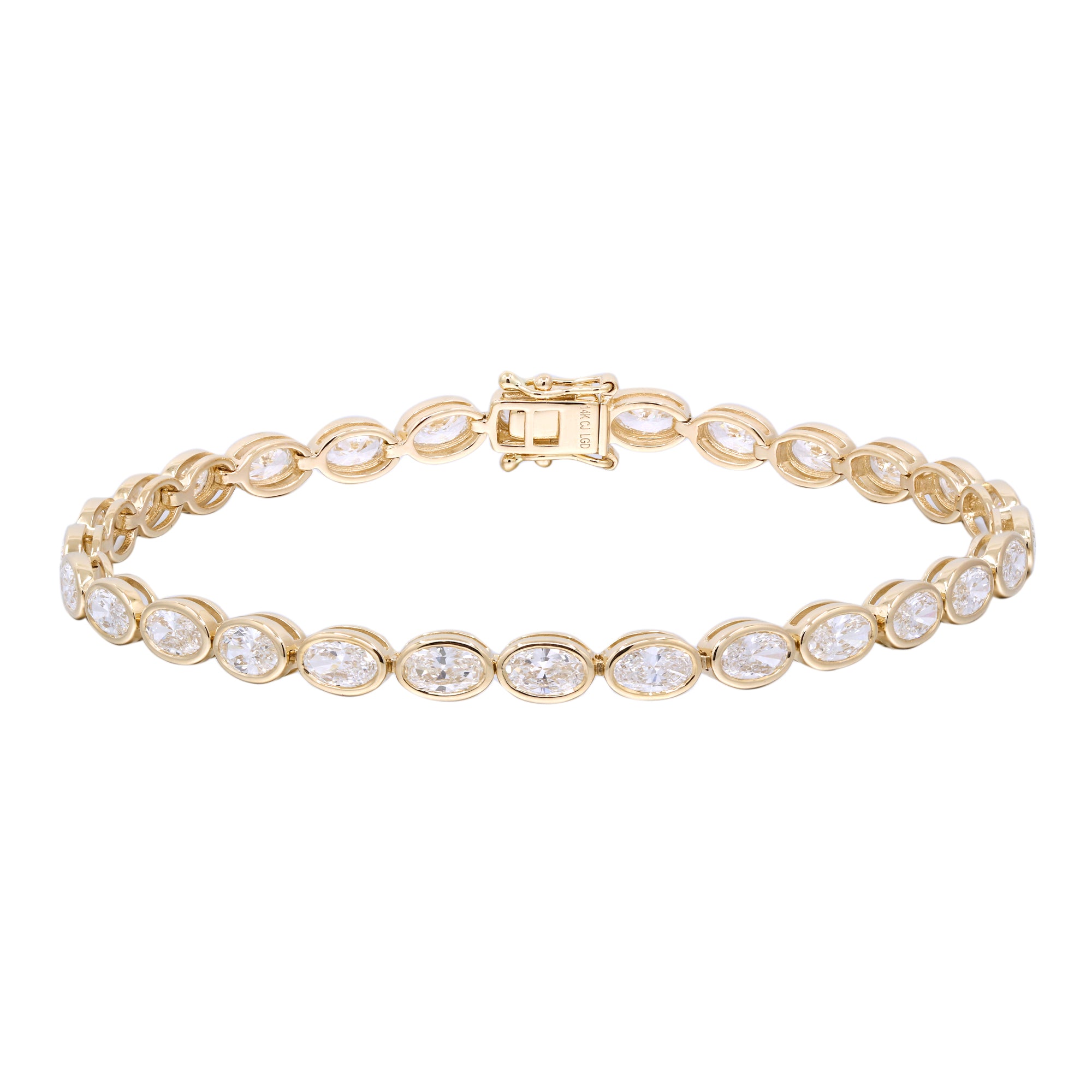 Lab Oval Diamond Tennis Bracelet- PREORDER