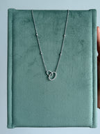 Diamonds Interlocked Station Necklace