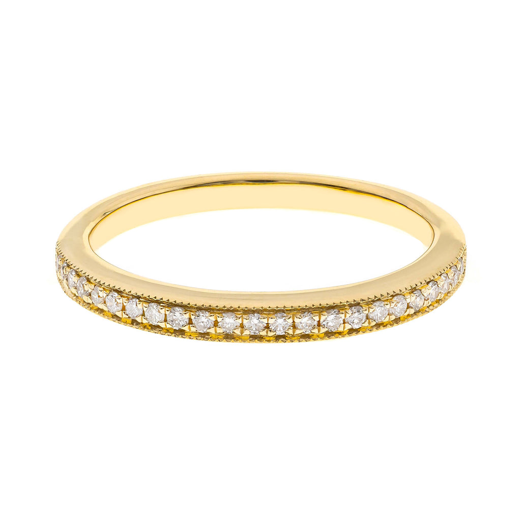 Channel Set Diamond Band