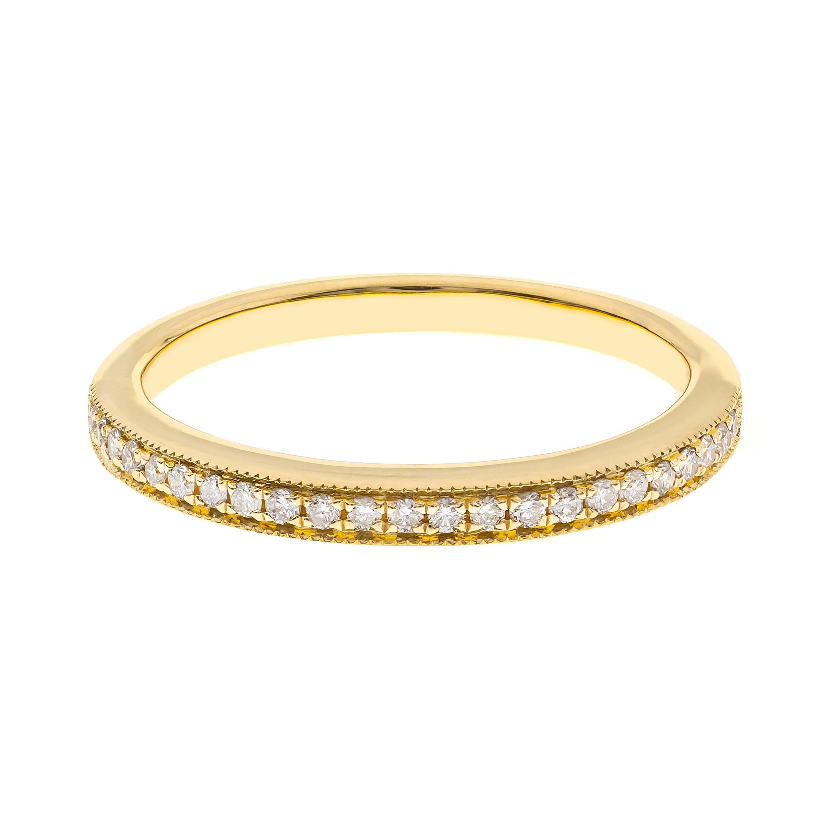 Channel Set Diamond Band