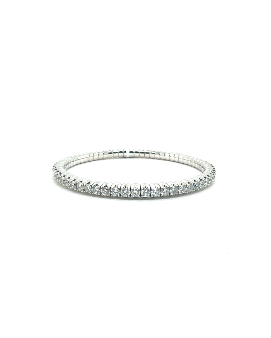Lab Diamond Stretch Bracelet