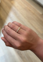 Round Diamond Bezel Ring