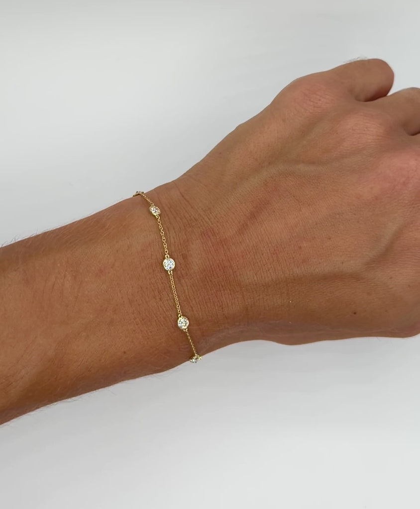 Diamond By The Yard Bracelet