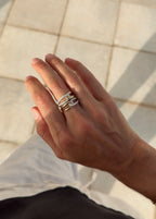Diamond Loop Cocktail Ring
