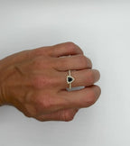 IGI Trillion Cut Alexandrite Ring