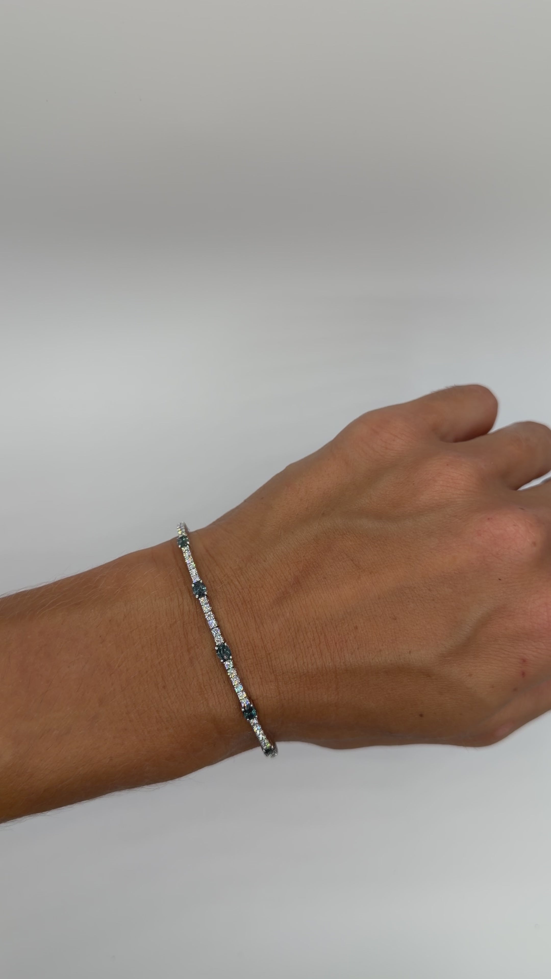 Alexandrite Flexi Bangle
