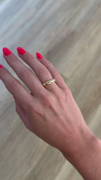 Modern Diamond Accent Band