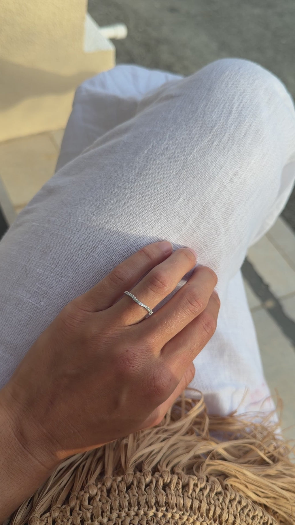 Dainty Wave Ring